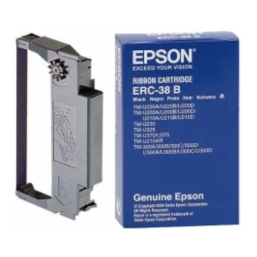 50 Pza Cinta P/mini Printer Epson Erc-38b Negro Tmu200 Tm300