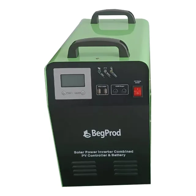 Inversor Portatil 1kw Con Bateria 100a Al1kw12v