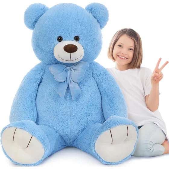 Teddy Bear Gigante Morismos 4ft Ideal Para Decoración Y Rega