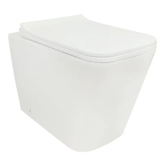Vaso Sanitário Bacia Provada Convencional Quadrado Tubrax Cor Branco