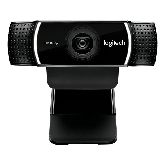 Cámara web Logitech Pro Stream C922 Pro Full HD 30FPS color negro