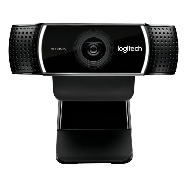 Cámara web Logitech Pro Stream C922 Pro Full HD 30FPS color negro