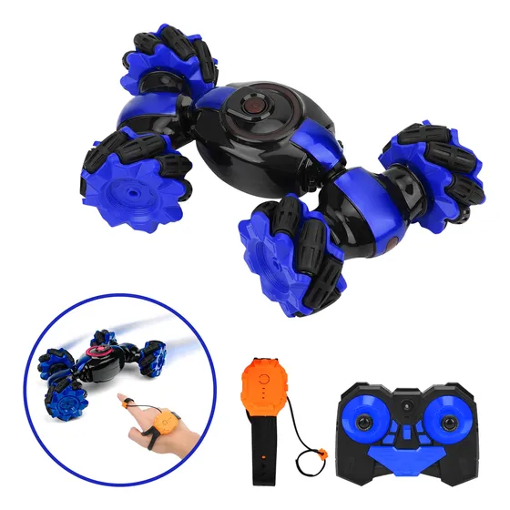Carro A Control Remoto Multifuncional Con Rotación 360°