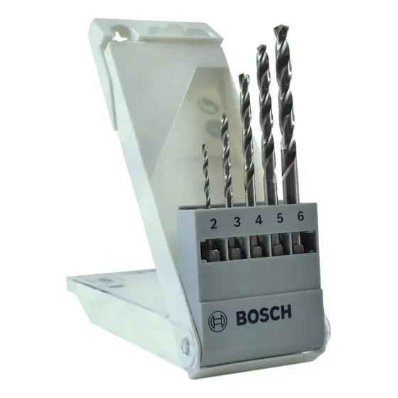 Set De Mechas Metal 2-3-4-5-6 Mm Bosch Hexagonal 2608595517