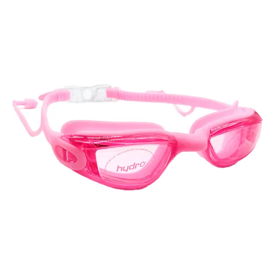 Antiparra Hydro Isus Niño Natacion Uv Silicona Anti-fog Kids Color Rosa