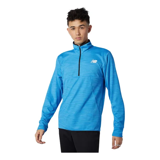 Buzo New Balance De Hombre - Tenacity Quarter - Mt01088hlu