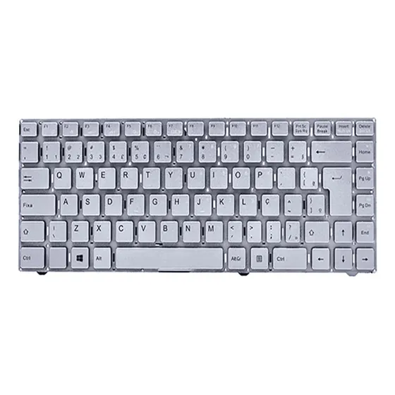 Teclado Para Notebook Sony Vaio C14 Vjc141f11x | Prata Abnt2