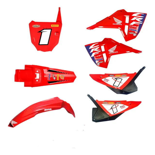 Kit Plastico Carenagem Crf 230f Amx F25 C/ Adesivos 2025