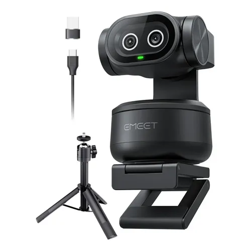 EMEET PIXY webカメラ 4K Emeet Pixy Câmera Dupla Ai Ptz Câmera 4k, Rastreamento Ai