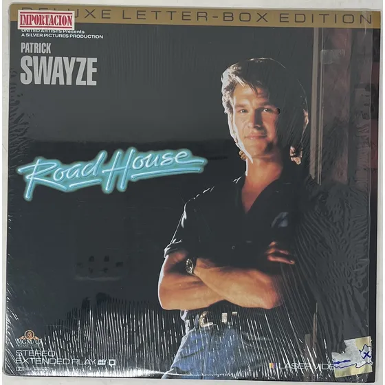 Laserdisc Road House El Duro Patrick Swayze Raro Como Nuevo