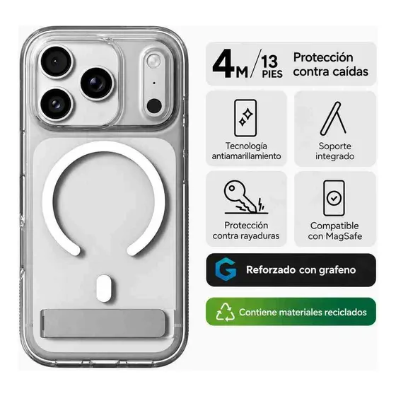Carcasa Crystal Palace Snap Para iPhone 18 Pro Transparente