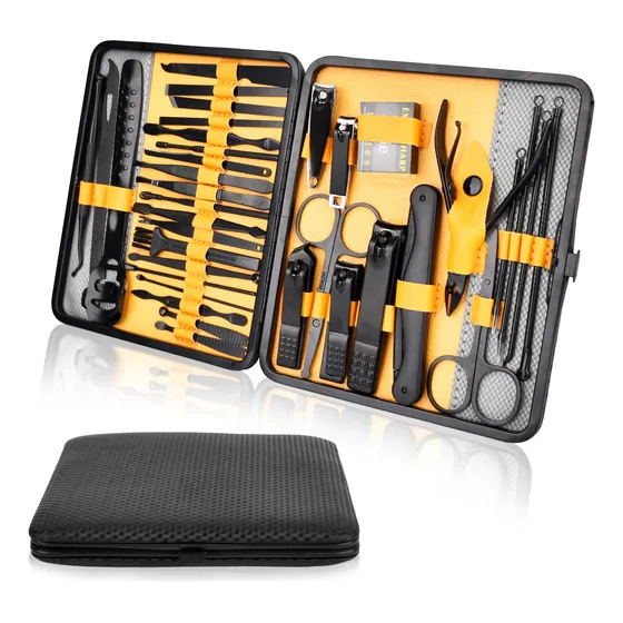 Set 36 Piezas Manicure Kit Uñas Profesional Pedicure