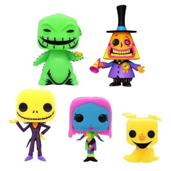 Funko Pop Jack Skellington Sally Oogie Mayor Zero Disney Set