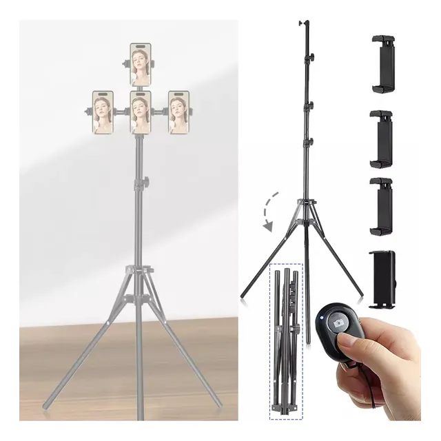 Soporte Para Teléfono Móvil, Trípode, Soporte Ajustable Para