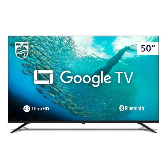 Smart Tv Led 50  50pug7019/78 Uhd 4k Preto - Philips 