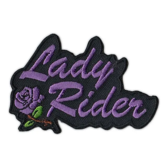 Motocicleta Biker Chamarra/chaleco Parche Bordado  Lady Ride