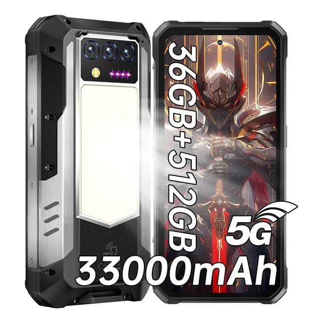 Smartphones Oukitel Wp100 36gb Ram 512gb Rom Celulares Resistentes 33000mah/66w 200mp-32mp/medición De Distancia/lámpara De Campamento/nfc/otg/fm