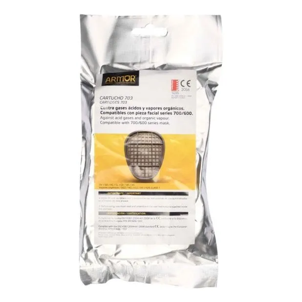 Filtro 703 Vapores Organicos Y Gases Armor