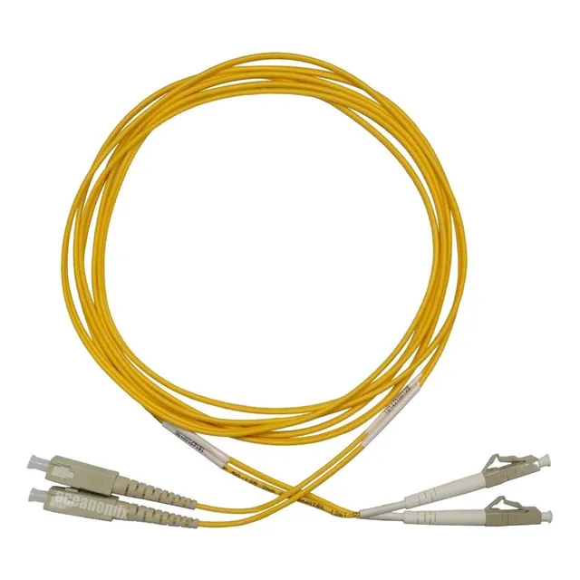 Cordão Óptico Lc Sc Multimodo 2,5mt Duplex 50/125
