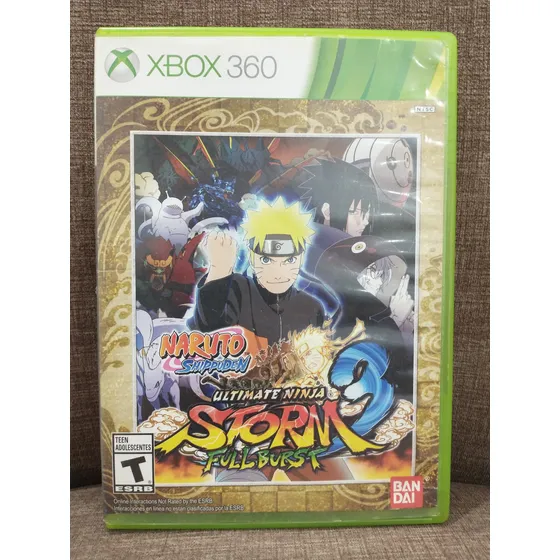 Naruto Shippuuden Ultimate Ninja Storm 3 Full Burst Xbox 360