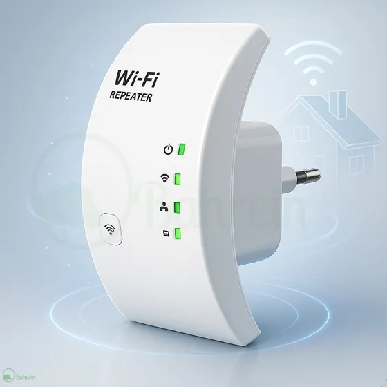 Repetidor Amplificador Bahrein 1800Mbps Extensor Sinal WiFi 2.4GHz Branco - Marca Bahrein