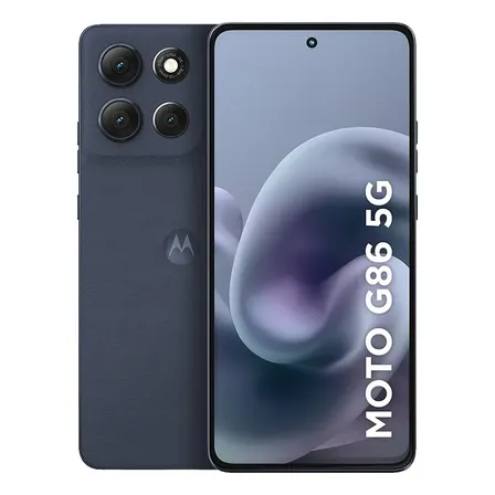 Motorola Moto G86 5g 256gb 24gb (8+16 Ram) Lançamento 2026 Azul-marinho