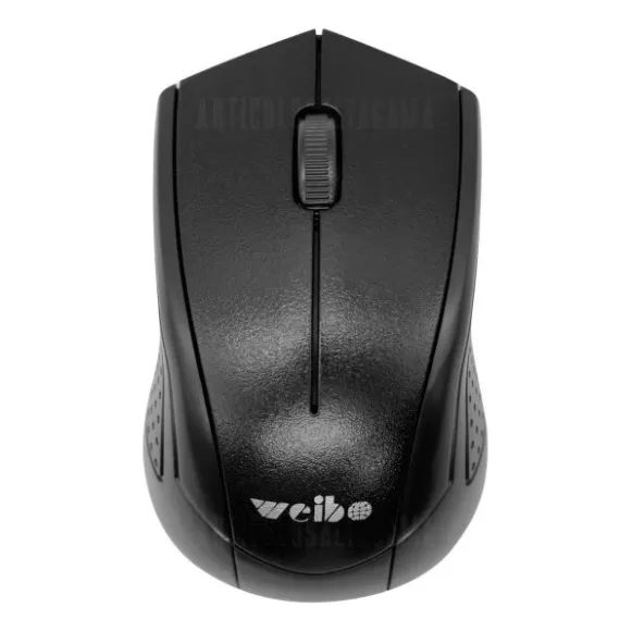 Mouse Portátil Weibo Inalámbrico Óptico Receptor Usb Scroll
