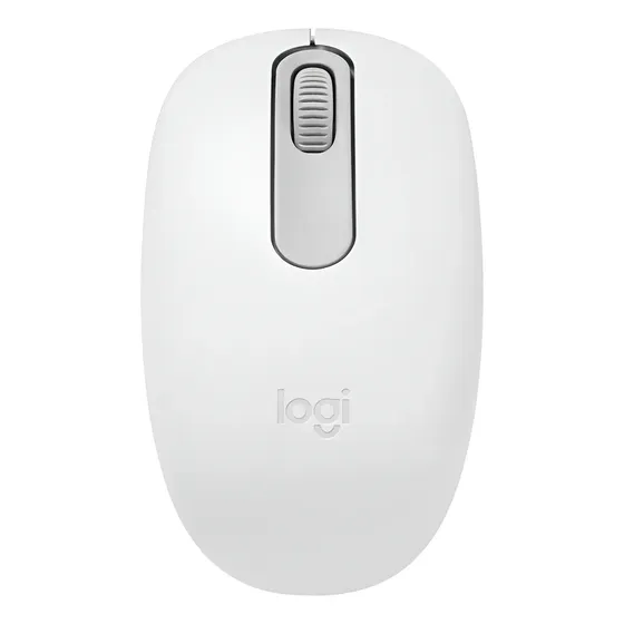 Mouse Sem Fio Logitech M196 Com Conexão Bluetooth - Branco