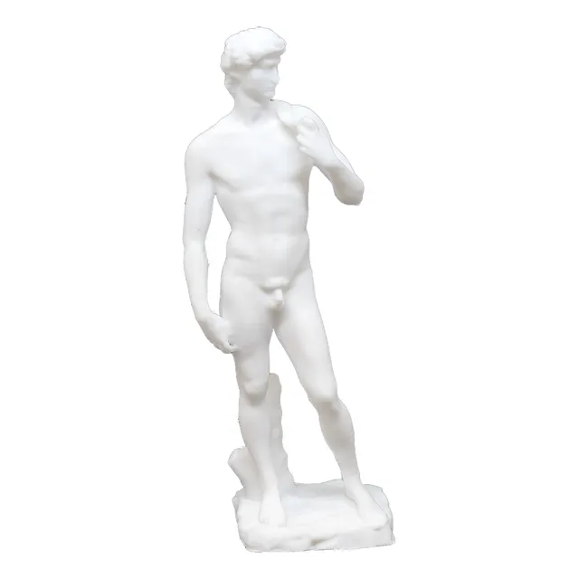 Figura Estatua David De Miguel Angel Decoración 15cm Hogar