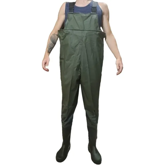 Wader Pvc Waterdog Botas Tiradores Todos Los Talles