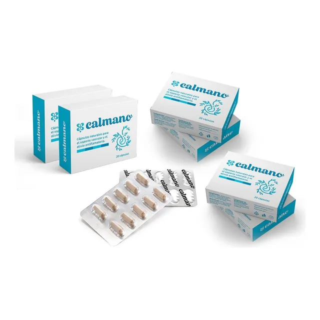 Calmano Cápsulas Para Hemorroides Oferta Pack 6 Cajas