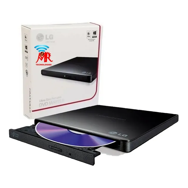 Grabador - Lectora Externa LG Usb 2.0 - Cd - Dvd Gp65nb60