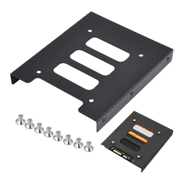 Bandeja Metal Rack Soporte Disco Duro 2.5 A 3.5 Ssd Pc