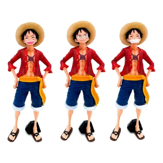 Figura Muñeco Luffy D. Monkey One Piece Cambia Caras