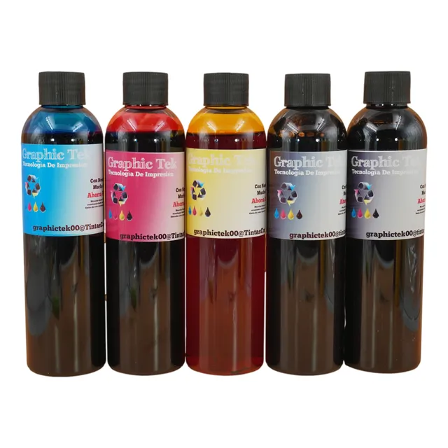 Pack Tinta Para Plotter Canon Compatible Premium Graphic Tek