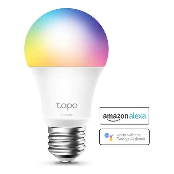 Bombillo Inteligente Blanco + Multicolor Control App Alexa