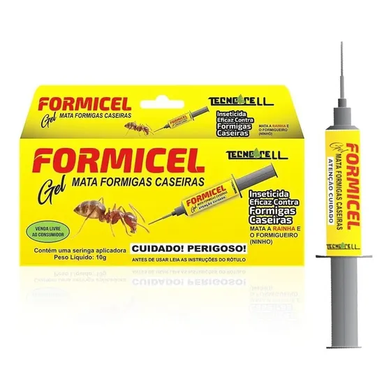 Gel mata formigas caseiras Tecnocell Formicel 10g