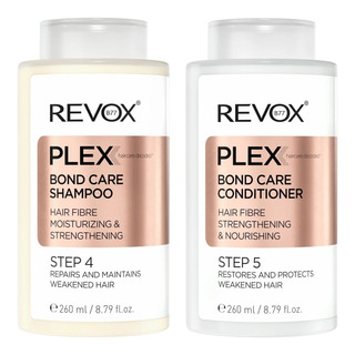 Revox B77 Plex · Shampoo & Acondicionador · Fortalecedor Revox B77 Plex · Shampoo & Acondicionador · Fortalecedor