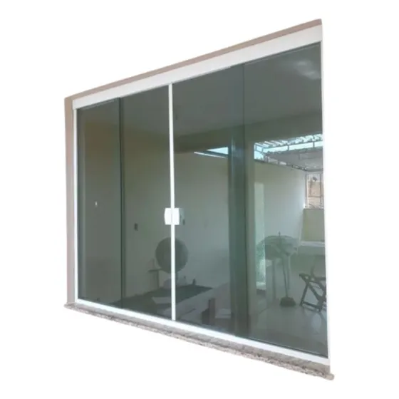 Janela Blindex 100x150 V. Temperado 8mm Verde Desmontado