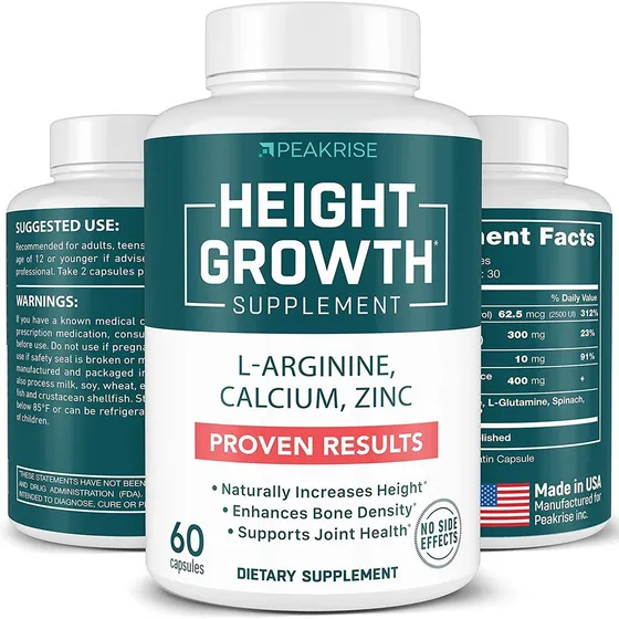 Height Growth Maximizer Crece Esatura Cm Resultados Visibles