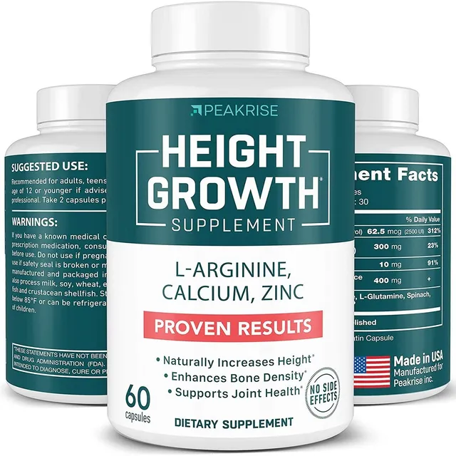 Height Growth Maximizer Crece Esatura Cm Resultados Visibles