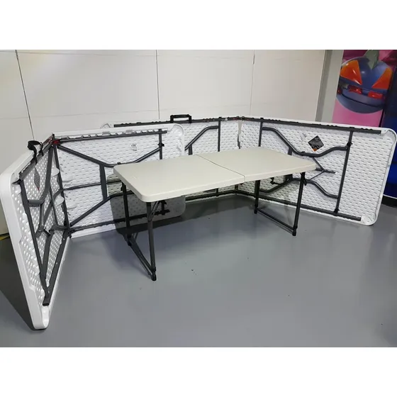 Mesa Lifetime Plegable 1.83 X 75 Poco Uso Para Retirar Chia 