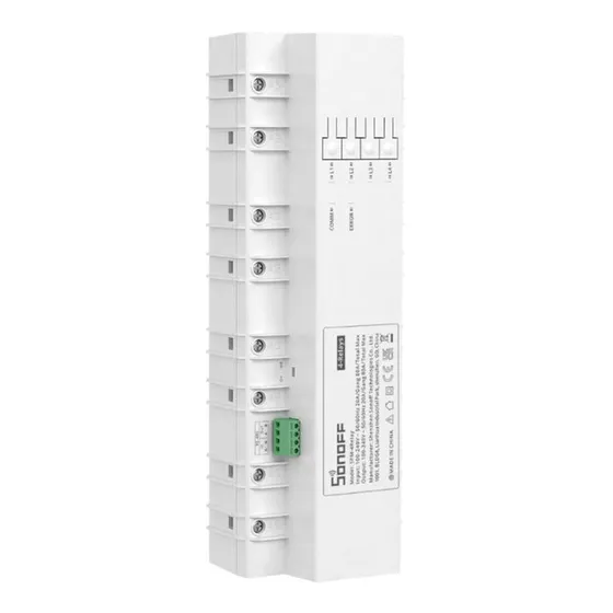 Sonoff Spm-4relay Medidor Consumo Smart Ampliable Macrotec