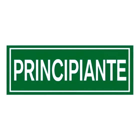 Calcomania Cartel Conductor Principiante 