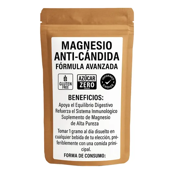 Magnesio Anti-cándida - La Solución Definitiva 100%