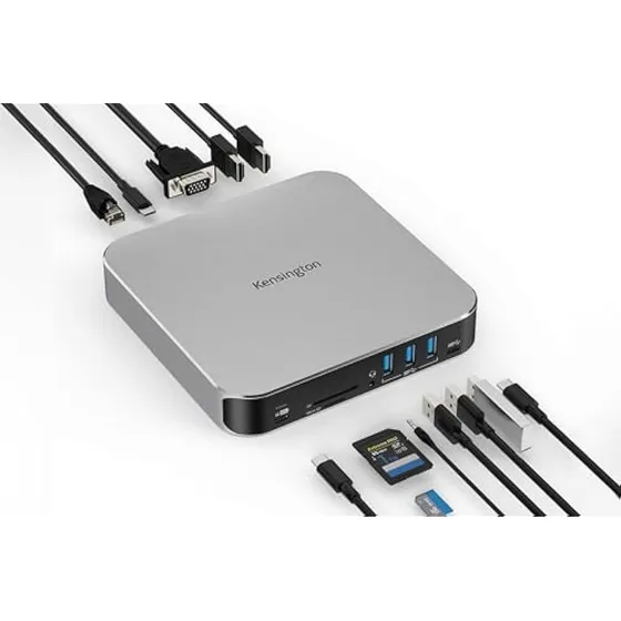 Kensington Base De Doble Pantalla Ad220s3 Para