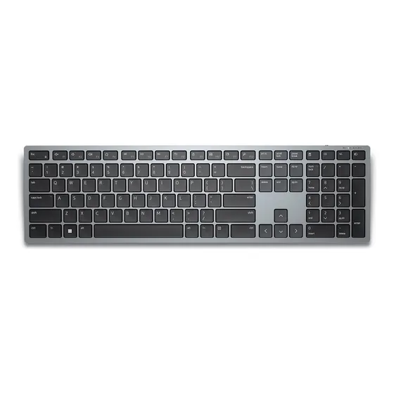 Teclado E Mouse Bluetooth Multi-dispositivos Dell Km7321w Cor do teclado Preto - ABNT2