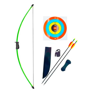 Arco Recurvo Junior Rb011g 130cm Verde Man Kung Arco Recurvo Junior Rb011g 130cm Verde Man Kung