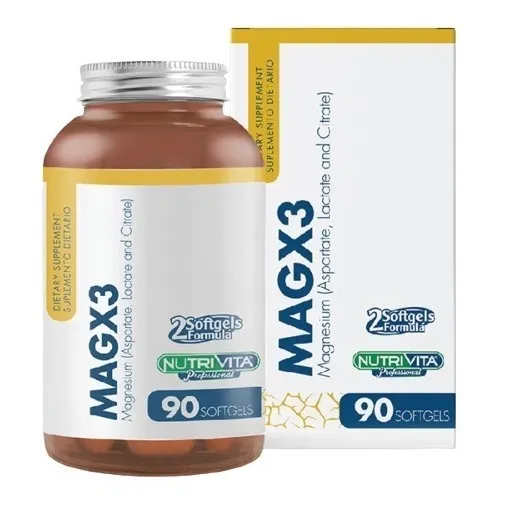 Mag X3 X 90 Capsulas Nutrivita