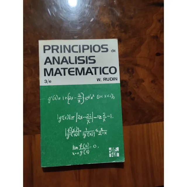 Análisis Matemático Rudin
